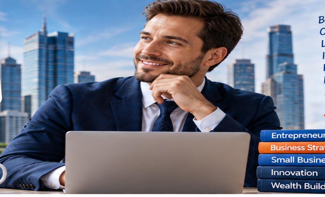 Business professional overlooking a modern city skyline